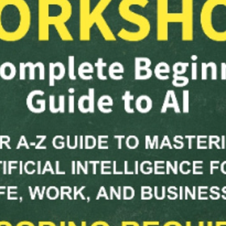 [PDF] The AI Workshop: The Complete Begi