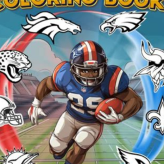 Get (PDF) Book NFL Coloring Book: Activi