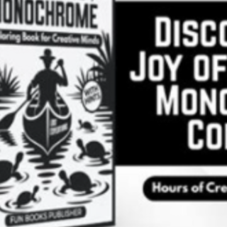 Read Book Mindful Monochrome: Coloring b